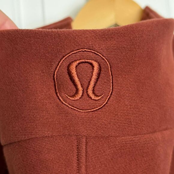 Lululemon Scuba Oversized Half-Zip Hoodie *Date Brown - Picture 7 of 10